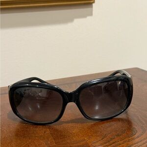 Coach Jaqueline S828 001 Black Sunglasses